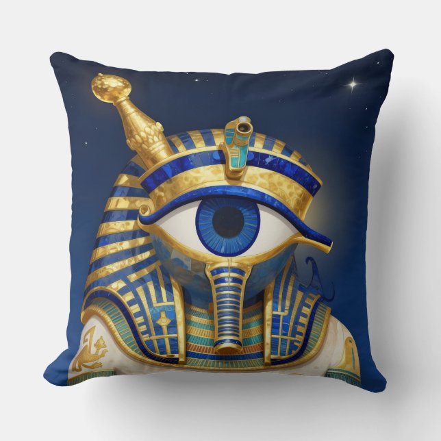The Egyptian Eye´1 Kissen (Vorderseite)