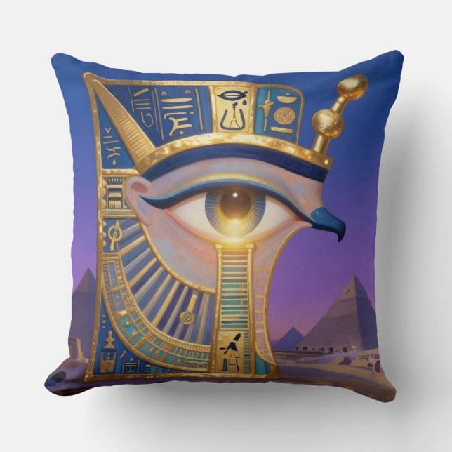 The Egyptian Eye´2 Kissen (Vorderseite)