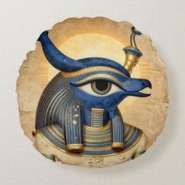 The Egyptian Eye´4 Rundes Kissen