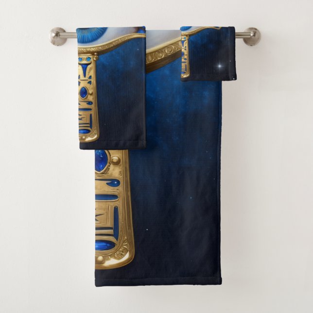 The Egyptian Eye´7 Badhandtuch Set (Insitu)