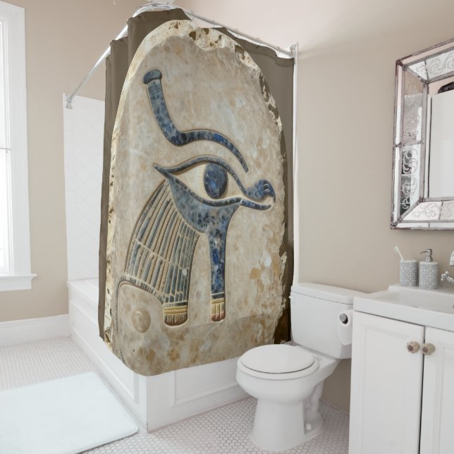 The Egyptian Eye´8 Duschvorhang (Beispiel)
