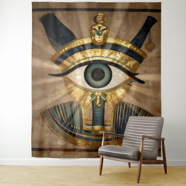 The Egyptian Eye´9 Wandteppich (Beispiel)