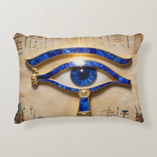 The Egyptian Eye  Dekokissen (Vorderseite)
