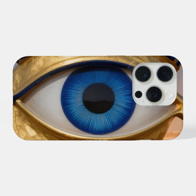 The Egyptian Eye  iPhone Hülle (Rückseite (Horizontal))