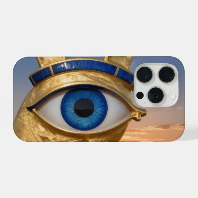 The Egyptian Eye  iPhone Hülle (Rückseite (Horizontal))