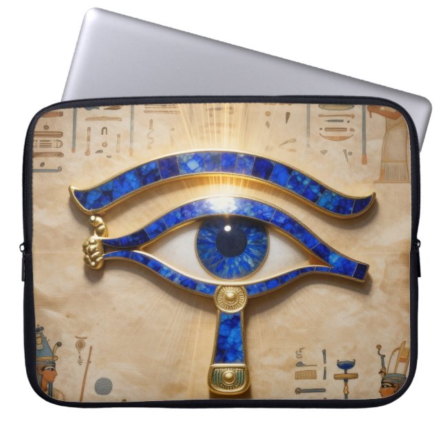 The Egyptian Eye Laptopschutzhülle (Vorderseite)