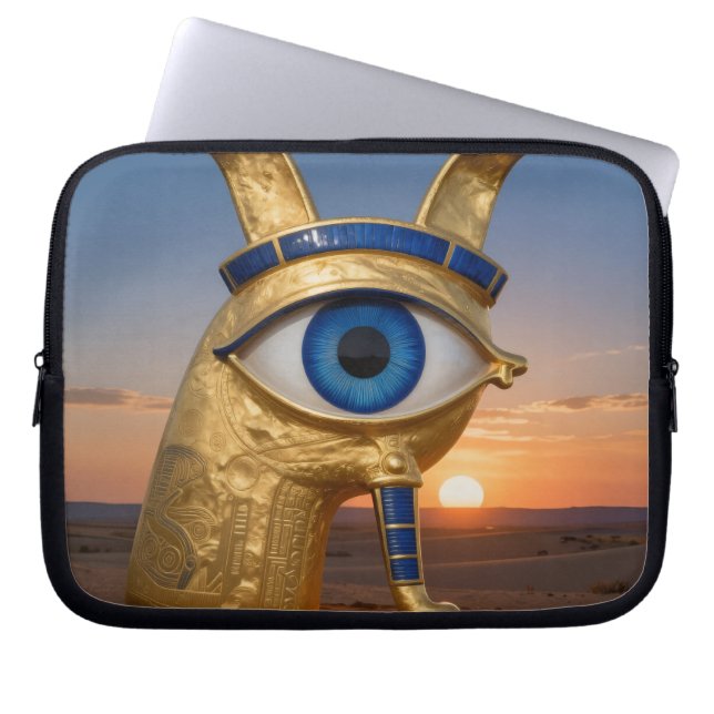 The Egyptian Eye  Laptopschutzhülle (Vorderseite)