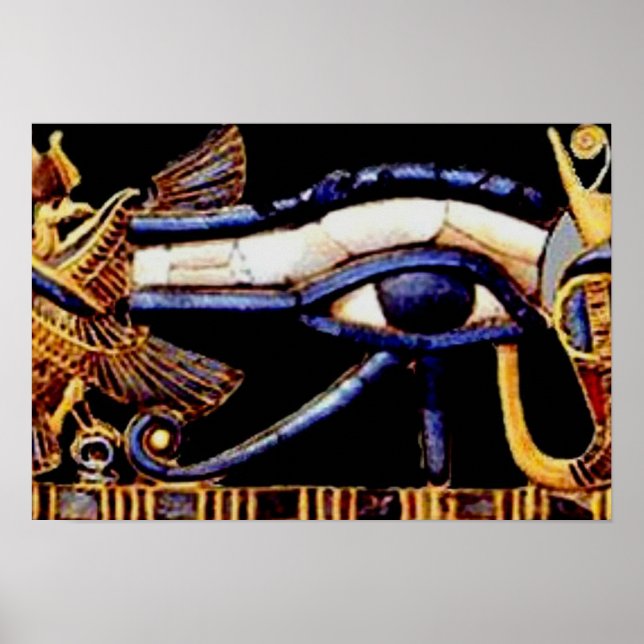 The Egyptian Eye of Horus Poster (Vorne)
