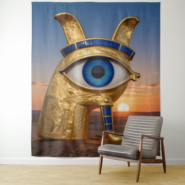 The Egyptian Eye  Wandteppich (Beispiel)