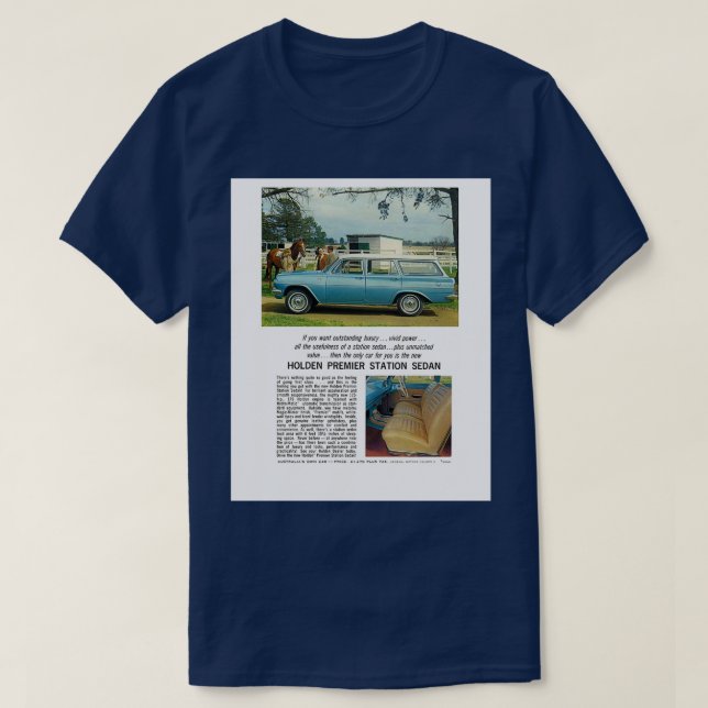 The EH Holden Premier Wagon Graphic T-Shirt (Design vorne)