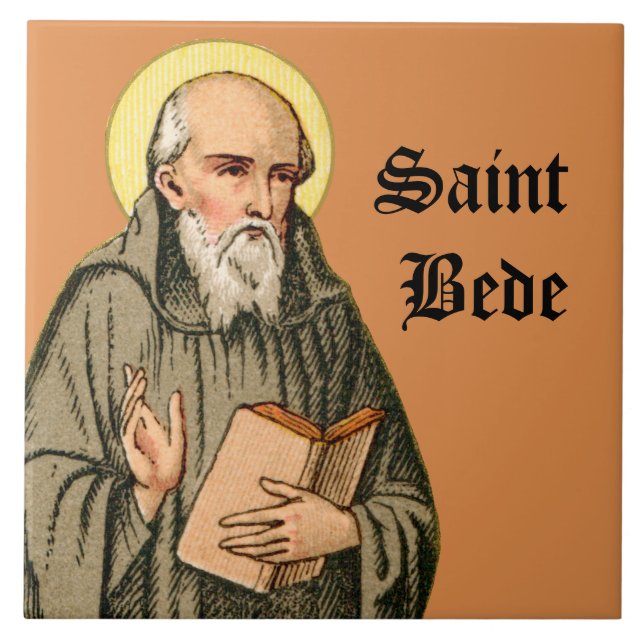 The Ehrable Bede Preaching (P 008) Fliese (Vorderseite)