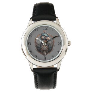 "The Eiserne Beak: A Steampunk Ibis" Armbanduhr