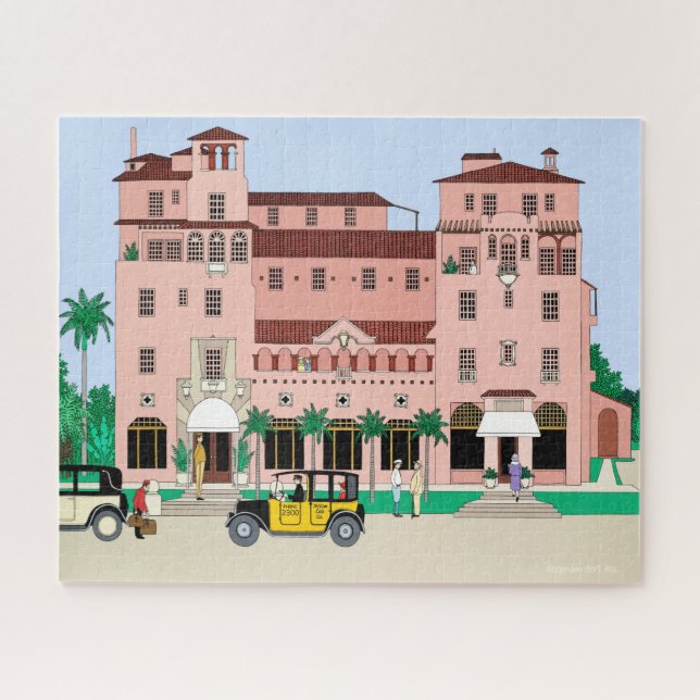 The El Vernona / John Ringling Hotel Puzzle (Horizontal)