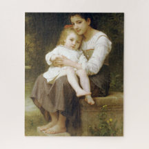 The Elder Sister (von William Bouguereau)