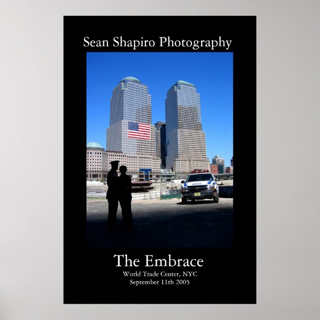 The Embrace - Gedenkstätte 9/11 Poster (Vorne)