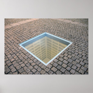 The Empty Library, Berlin, Deutschland Poster