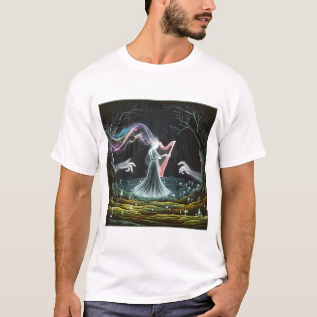 The Enchanted Melody of the Spirit Harp T-Shirt (Vorderseite)