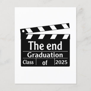 The End Abschluss 2025 Cinema Graduate Flyer
