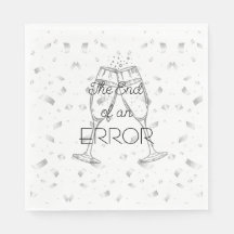 The End of an Error Champagne Divorce Party