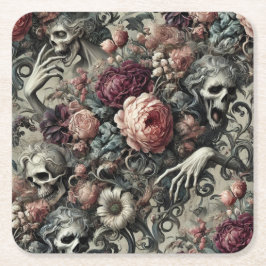 The End of Slumber – Gothic Victorian Rechteckiger Pappuntersetzer