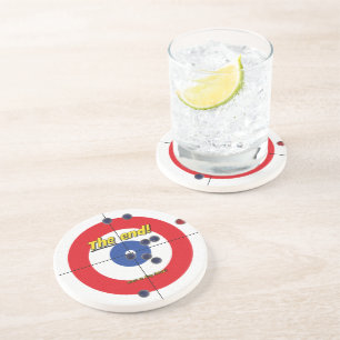 The End Sandstone Untersetzer - (rot)