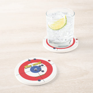 The End Sandstone Untersetzer - (rot)