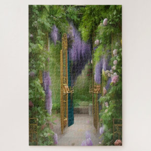 The English Garden Gate - Wisteria Puzzle
