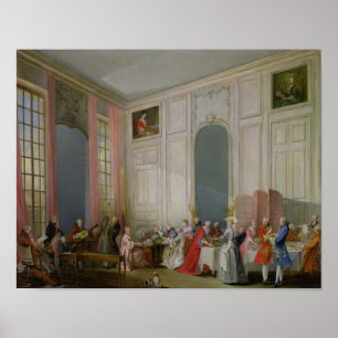 The English Tea and a Society Concert Poster