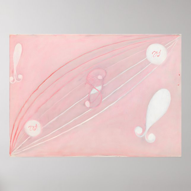 The Eros Series, nr. 8 von Hilma af Klint Poster (Vorne)