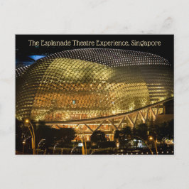 The Esplanade Theater Experience, Singapur Postkarte