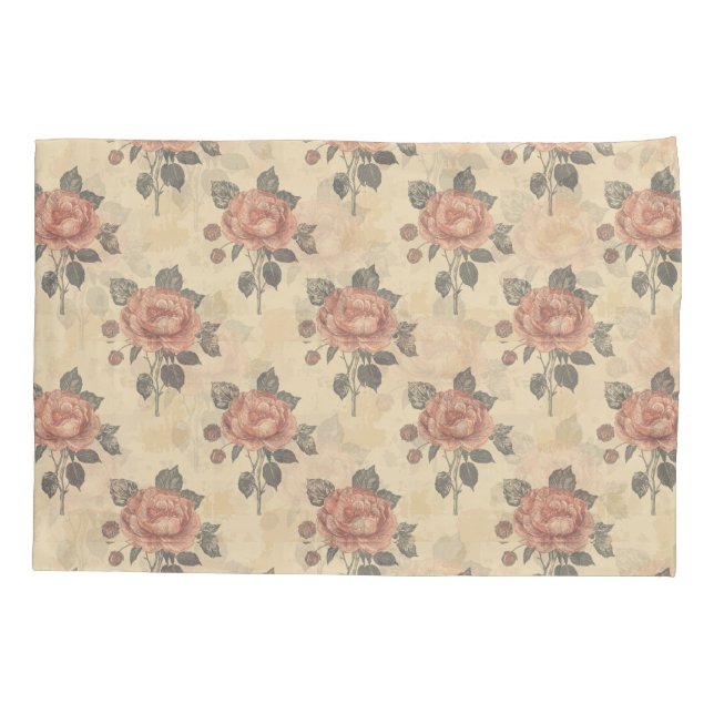 The essence of blooming grace pattern kissenbezug (Rückseite)