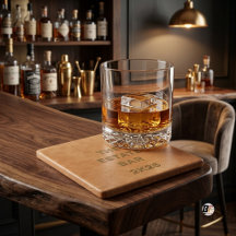 The Estate Bar Rustikalisches Kunstleder Braun