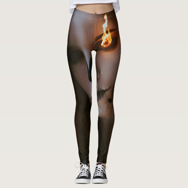 The Evil One Leggings for halloween (Vorderseite)