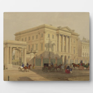The Exterior of Apsley House, 1853, by J. Dillon ( Fotoplatte