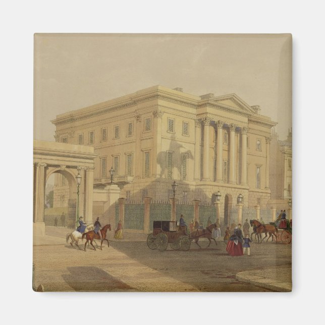The Exterior of Apsley House, 1853, by J. Dillon ( Magnet (Vorne)