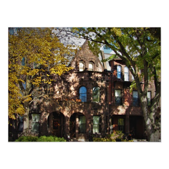 "The F. Scott Fitzgerald House" Fotodruck (Vorne)