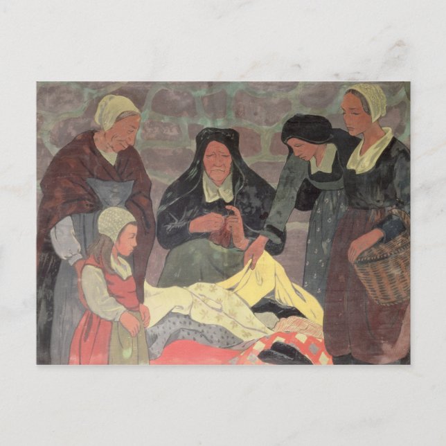 The Fabric Seller, c.1898 Postkarte (Vorderseite)