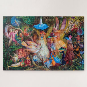 The Fairies' Favourite, John Anster Fitzgerald Puzzle