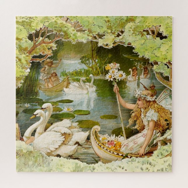 „The Fairy Lake“ von E S Hardy Puzzle (Horizontal)