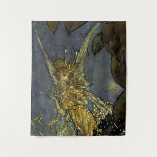 "The Fairy Queen" von Edmund Dulac Wandteppich