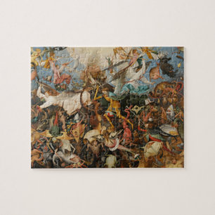 The Fall of the Rebel Angels, Pieter Bruegel 1562 Puzzle