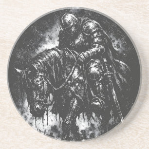 The Fallen Knight von BurnsInHell Getränkeuntersetzer