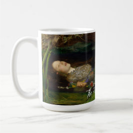 The Fate of Ophelia Customizable Text  Kaffeetasse