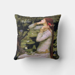 The Fate of Ophelia Customizable Text  Kissen