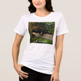 The Fate of Ophelia Customizable Text T-Shirt Tri-Blend Shirt