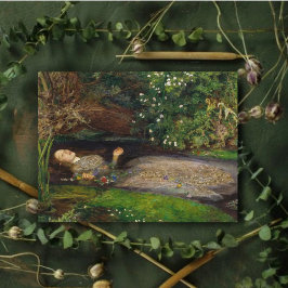 The Fate of Ophelia Postcard Postkarte