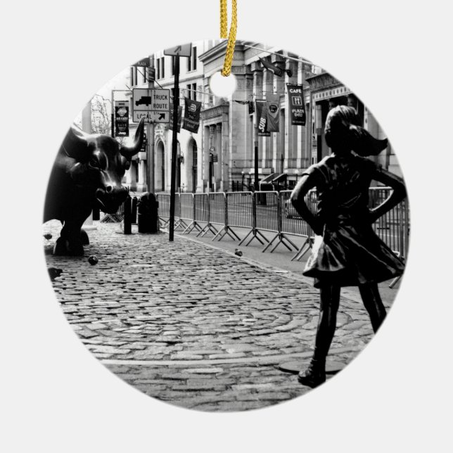 The Fearless Girl Ornament (Vorne)