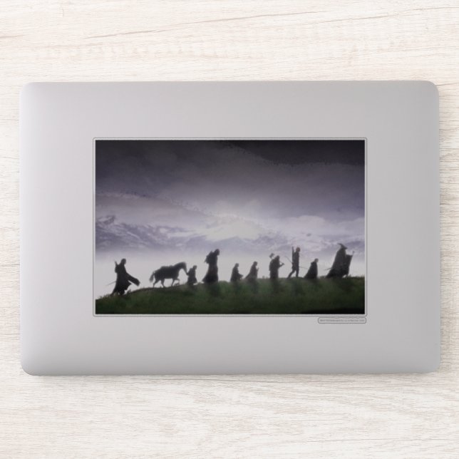 The Fellowship of the Ring Aufkleber (Computer)