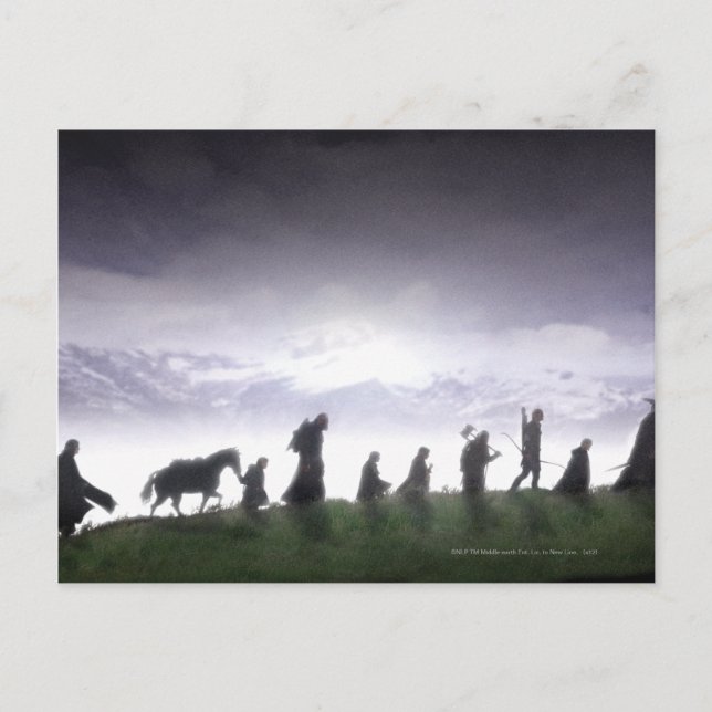The Fellowship of the Ring Postkarte (Vorderseite)