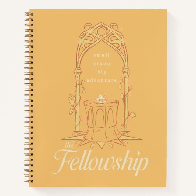 The Fellowship - Small Group, Big Adventure Notizbuch (Vorderseite)